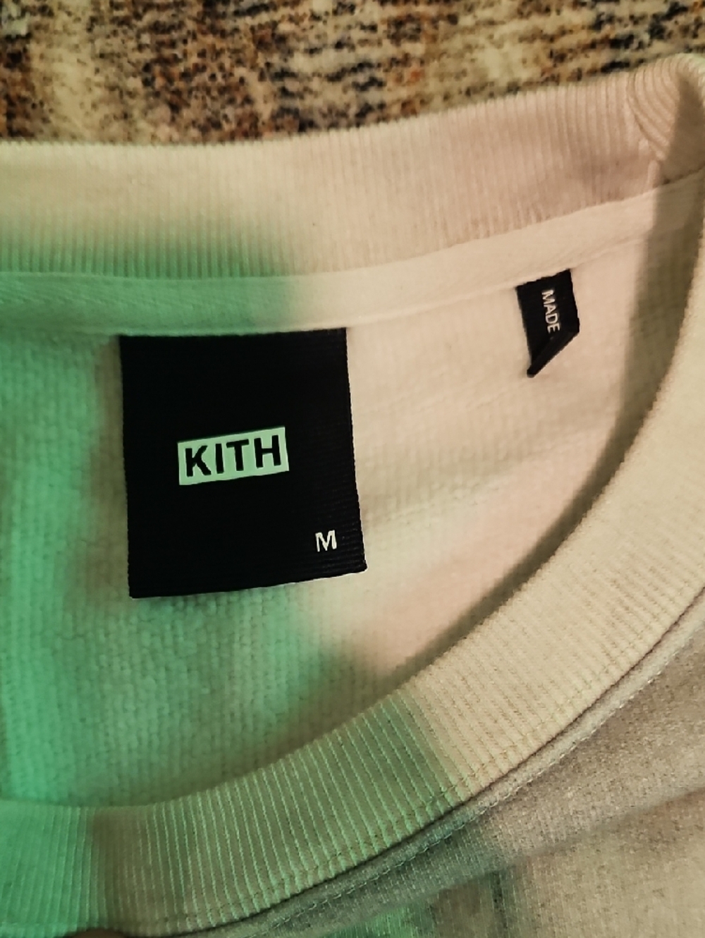 Kith Limited Pastel Mountain Landscape Crewneck Sweater S. M Oversized Fit - Picture 2 of 15
